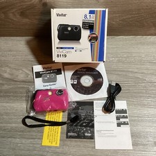 Câmera Digital Vivitar ViviCam 8119 8.1MP Rosa ou Azul TESTADO Veja Vídeo Caixa Aberta comprar usado Câmera Digital Vivitar ViviCam 8119 8.1MP Rosa ou Azul TESTADO Veja Vídeo Caixa Aberta comprar usado  Enviando para Brazil