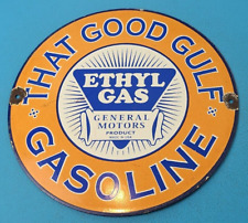 Vintage gulf gasoline for sale  Houston