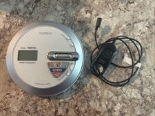 Walkman player portátil Sony D-NF430 MP3 CD AM/FM clima + remoto RM-MC29F TESTADO comprar usado  Enviando para Brazil