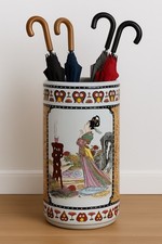 Portaombrelli vintage ceramica usato  Torino