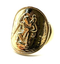 9ct gold saint for sale  MANCHESTER