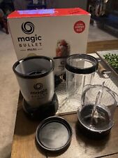 Usado, Mini liquidificador Magic Bullet modelo MB1001B base 1 copo caneca recipiente 1 lâmina comprar usado  Enviando para Brazil