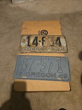 Vintage license plates for sale  Spokane