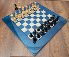 Ebonised staunton chess for sale  BRISTOL