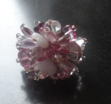 Perlen ring rosa gebraucht kaufen  Reppenstedt