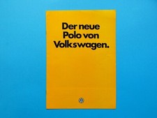 Prospekt polo steilheck gebraucht kaufen  Augsburg