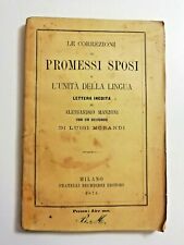 Alessandro manzoni correzioni usato  Torino