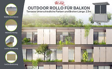 Sichtschutzrollo kassettenroll gebraucht kaufen  Herbertingen