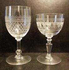 Anciens verres eau d'occasion  Buchy