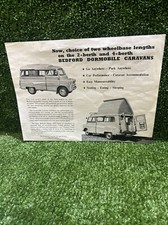 Rare bedford dormobile for sale  CHELMSFORD