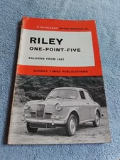Riley one point for sale  BEDFORD