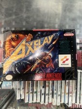 Axelay (Super Nintendo Entertainment System, 1992) Novo na caixa com manual testado/funcionando!! comprar usado  Enviando para Brazil