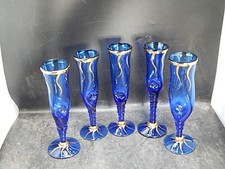 Sektkelch sektglas blau gebraucht kaufen  Markt Schwaben