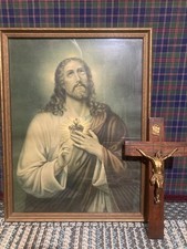 Framed sacred heart for sale  Green Bay