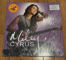 Miley Cyrus autografado The Time Of Our Lives LP de vinil RARO comprar usado  Enviando para Brazil