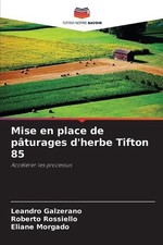 Mise en place de pturages d'herbe Tifton 85 by Leandro Galzerano Paperback Book comprar usado  Enviando para Brazil