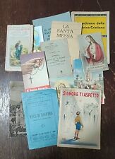 Lotto libretti religiosi usato  Bergamo