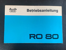 Nsu ro80 operating d'occasion  Expédié en Belgium