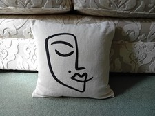 Home cushion ecru for sale  MORPETH