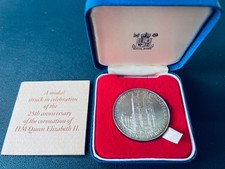 Sterling silver medal for sale  WOKINGHAM