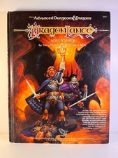 Dragonlance Adventures AD&D D&D TSR 1987 Capa Dura Advanced Dungeons And Dragons comprar usado  Enviando para Brazil