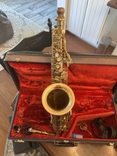 Antigo Saxofone Vito Leblanc Bom Estado com Estojo Rígido Original Não Testado   comprar usado  Enviando para Brazil
