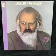 MICHAEL TREE viola - BRAHMS Viola Sonatas - RICHARD GOODE - NONESUCH ST LP 1982 comprar usado  Enviando para Brazil