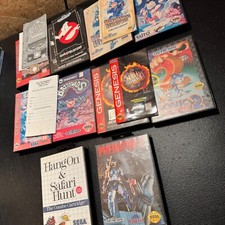 Lote de 10 estojos vazios Sega Genesis MANUAIS PREDATOR GHOSTBUSTERS FLINTSTONES comprar usado  Enviando para Brazil