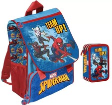 Set scuola spiderman usato  Reggio Calabria