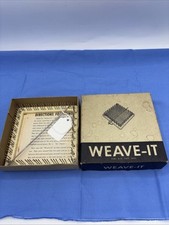 Tapete vintage 1938 kit Weave-It Weaves com tear e instruções comprar usado  Enviando para Brazil