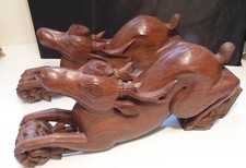 Sculpture bois biche d'occasion  Bassillac