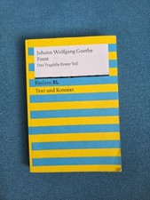 Faust johann wolfgang gebraucht kaufen  Stuttgart