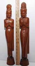 Handcarved wooden statues for sale  Paris