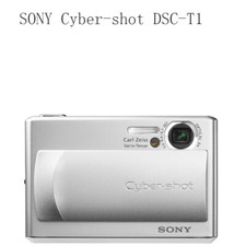 Câmera Digital Sony Cyber-shot DSC-T1 5.0MP 3x Zoom Óptico CCD - Prata comprar usado  Enviando para Brazil