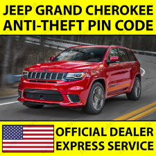 ✅JEEP GRAND CHEROKEE RÁDIO DE CARRO ANTI-ROUBO DESBLOQUEIO CÓDIGO PIN PARA TODOS OS MODELOS✅ comprar usado  Enviando para Brazil