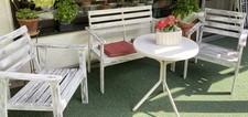 Vintage holz gartenmöbel gebraucht kaufen  Engelskirchen