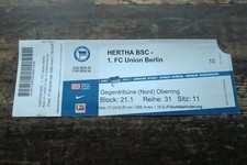 Ticket eintrittskarte hertha gebraucht kaufen  Berga