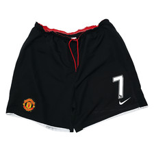 Shorts de futebol americano vintage Nike Away 2007/09 RONALDO #7 Manchester United (L) 34/36 comprar usado  Enviando para Brazil