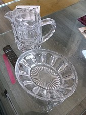 Glass milk jug for sale  MILTON KEYNES