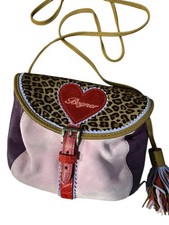 Borsa pelle maculata usato  Primiero San Martino di Castrozza