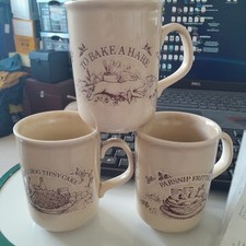 Vintage trio mugs for sale  BRADFORD