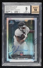 Usado, 2015 Bowman Chrome refrator de prisma novato /5 Jeremy Langford BGS 9 perfeito estado controle remoto automático comprar usado  Enviando para Brazil