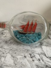 Vintage ship bottle for sale  SPALDING