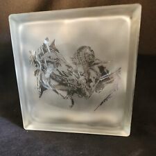 Rare etched glass for sale  Azle