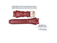 Autêntica pulseira de relógio Invicta Excursion 80680 couro marrom 36 mm comprar usado  Enviando para Brazil