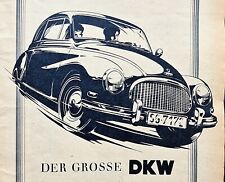 Dkw riginale werbung gebraucht kaufen  Vechta