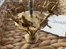 Antique brass toledo for sale  RUNCORN