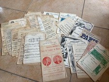 Partitions anciennes années d'occasion  Viuz-en-Sallaz