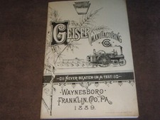 RARO "Catálogo Descritivo de Motores a Vapor Peerlees" Geiser Manufactur 1889, usado comprar usado  Enviando para Brazil