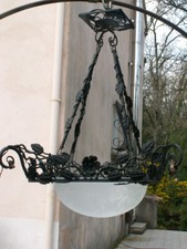 Lustre suspension art d'occasion  Le Luc